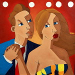 05-Incontro olio su tela 60x60