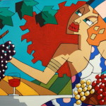 11-La bella Toscana acrilico su tela 70x90